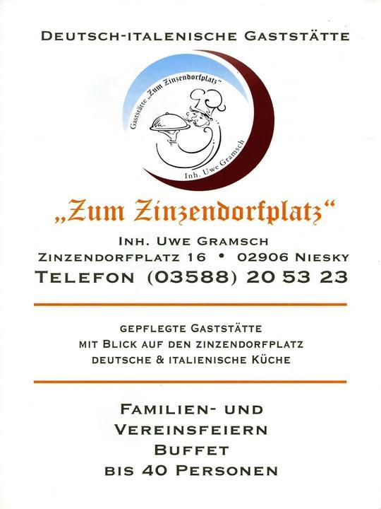 Gaststatte Zum Zinzendorfplatz